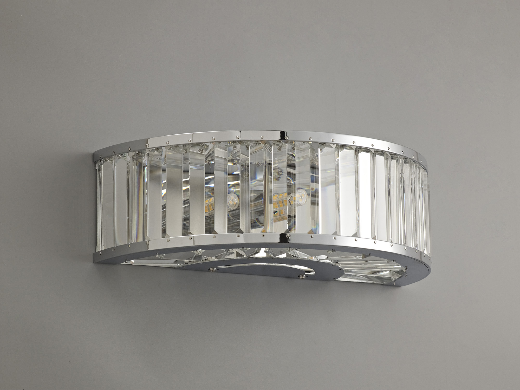 IL30071  Torre Crystal Wall Lamp 3 Light